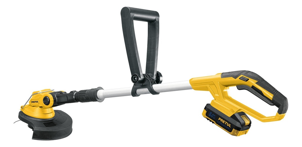 Desbrozadora Inalámbrica De , 9  De Corte, Pretul Desi-20p Negro