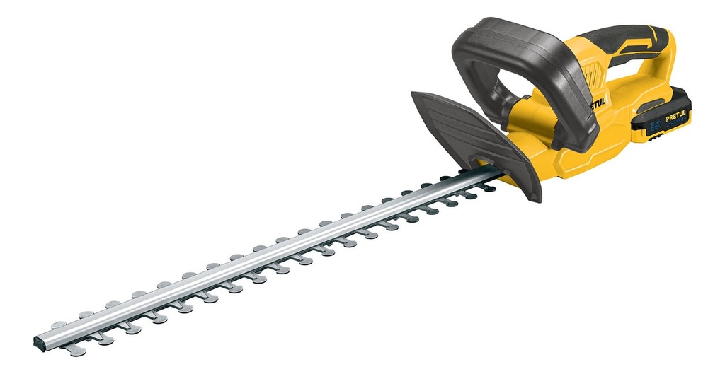 [TR-CORI-20P] Cortasetos Inalámbrico Espada de 56 CM 20 V Pretul Cori-20p Color Amarillo