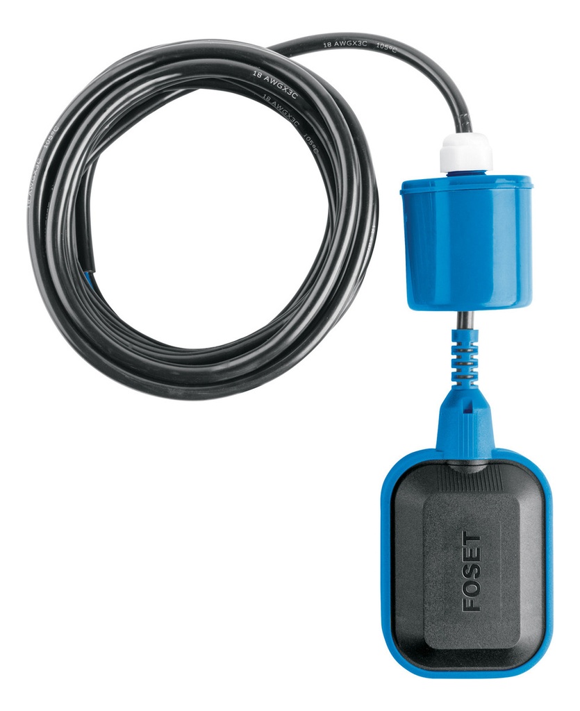 Flotador Eléctrico Para Cisterna O Tinaco 6 M Foset Fle-6