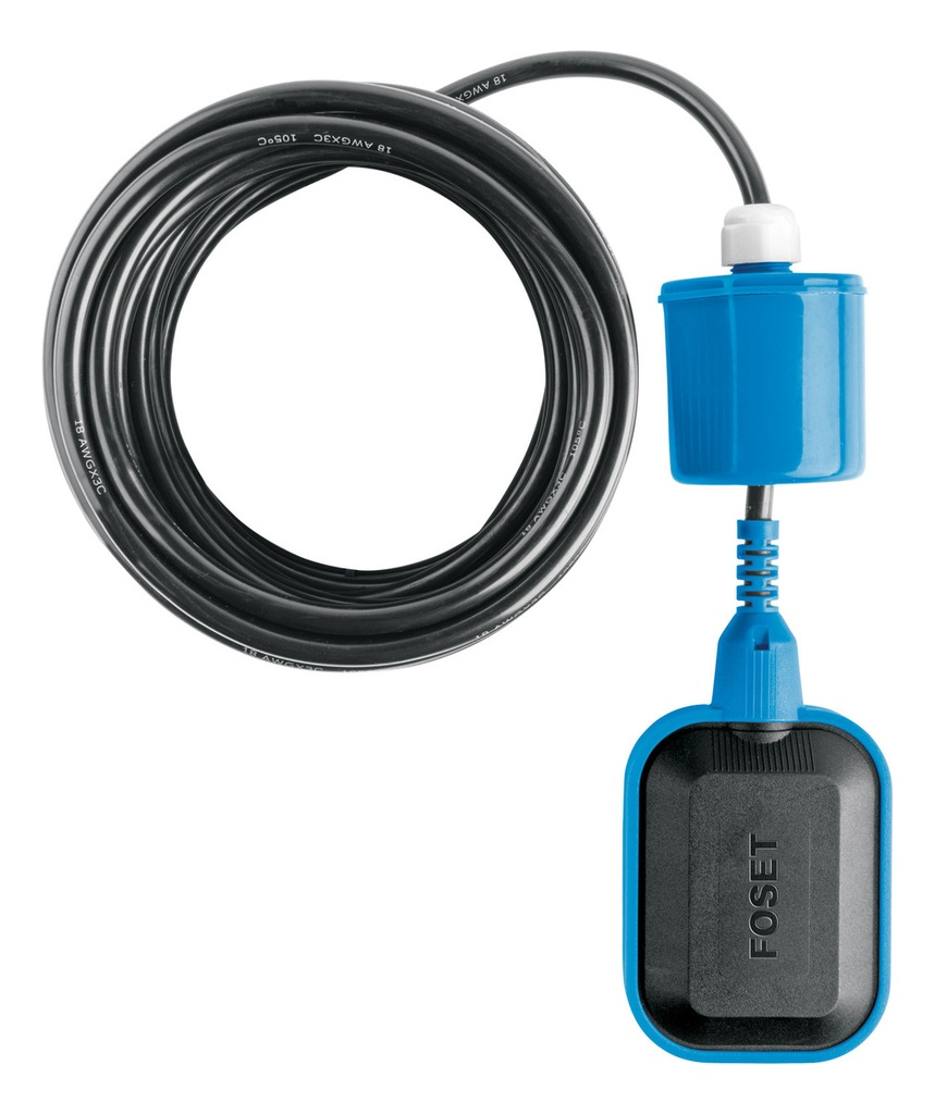 [TR-FLE-10] Flotador Eléctrico Para Cisterna o Tinaco, 10m, Foset Fle-10