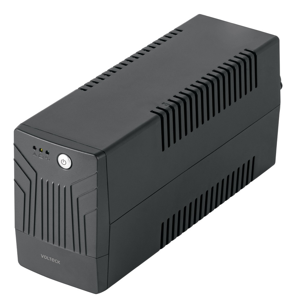 No Break 500 Va / 240 W Con 4 Contactos, Color Negro Volteck Nb-500