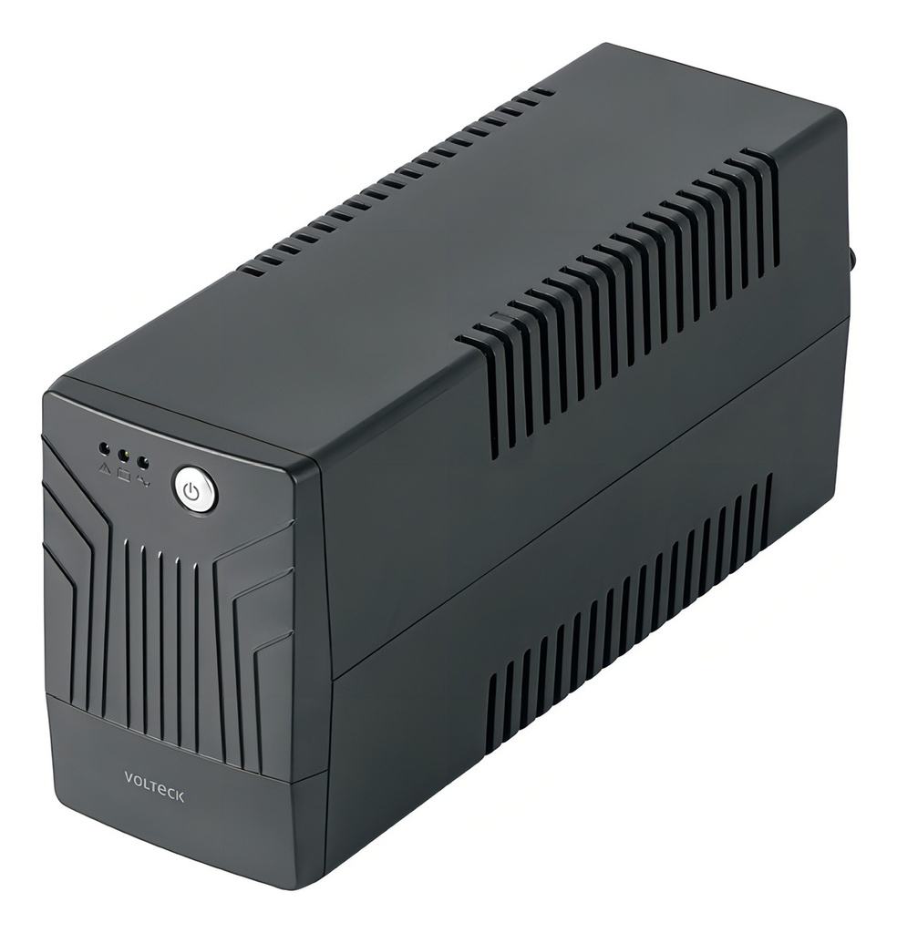 No Break 700 Va / 360 W Con 6 Contactos, Color Negro Volteck Nb-700