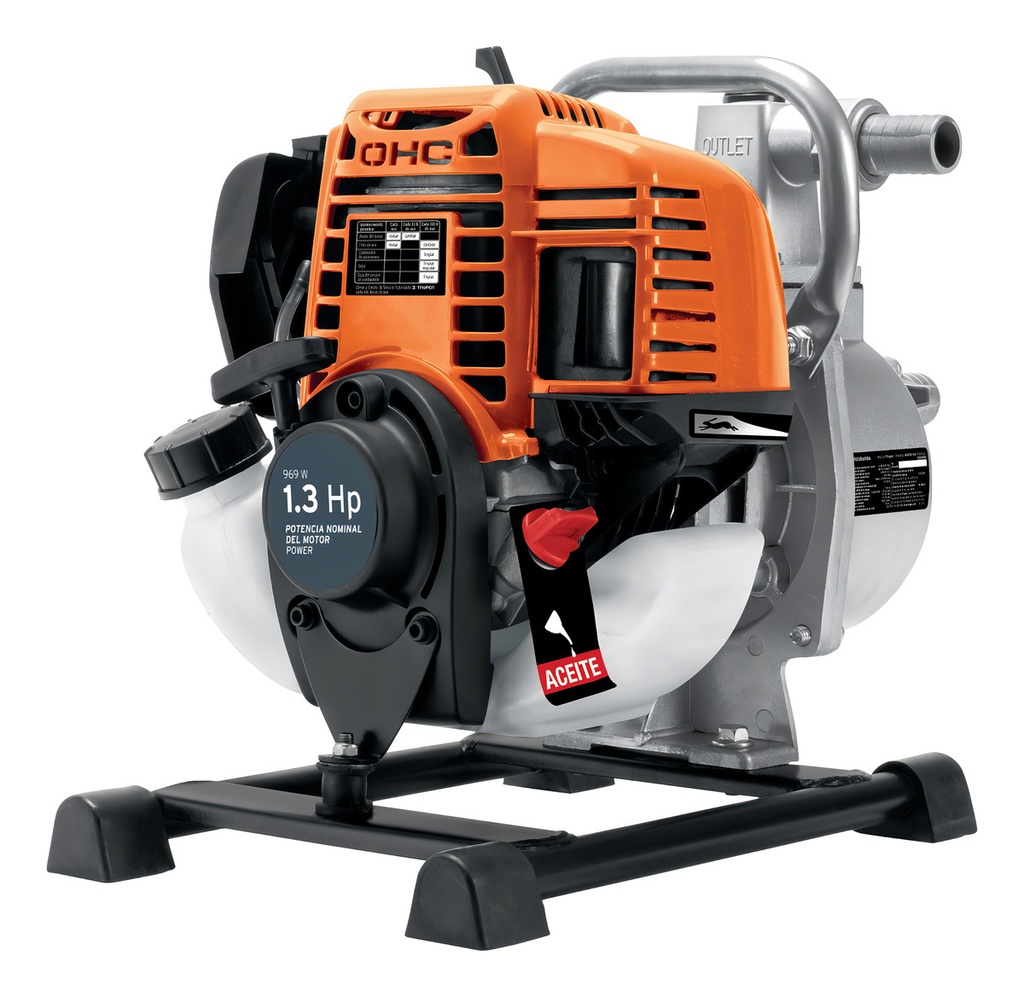 [TR-MOTB-14] Motobomba Autocebante A Gasolina, 1''x1'', 1 1/3 Hp, Uso Agrícola, Truper Motb-14