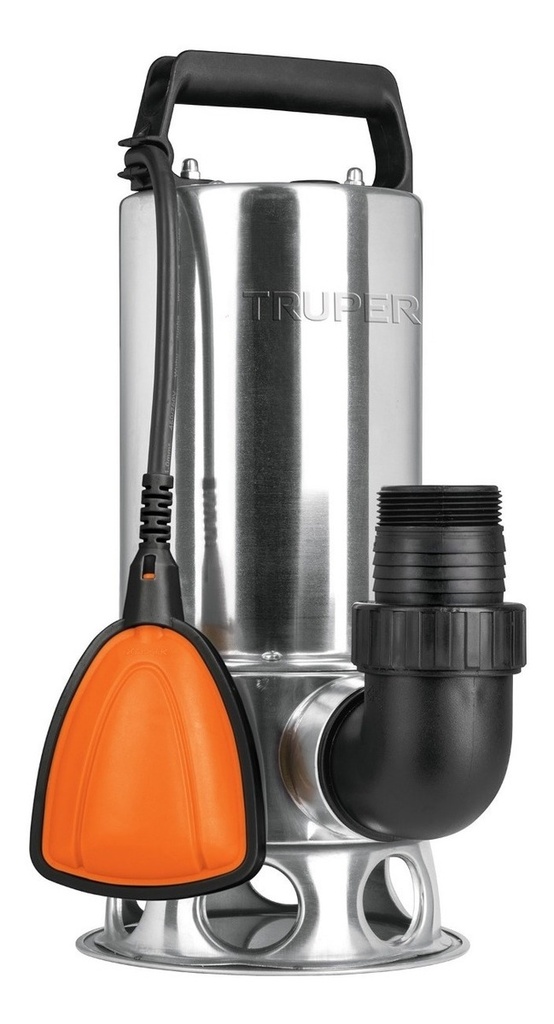 Bomba Sumergible Metálica Para Agua Sucia 1 ½ Hp Truper Bos-1-1/2sm