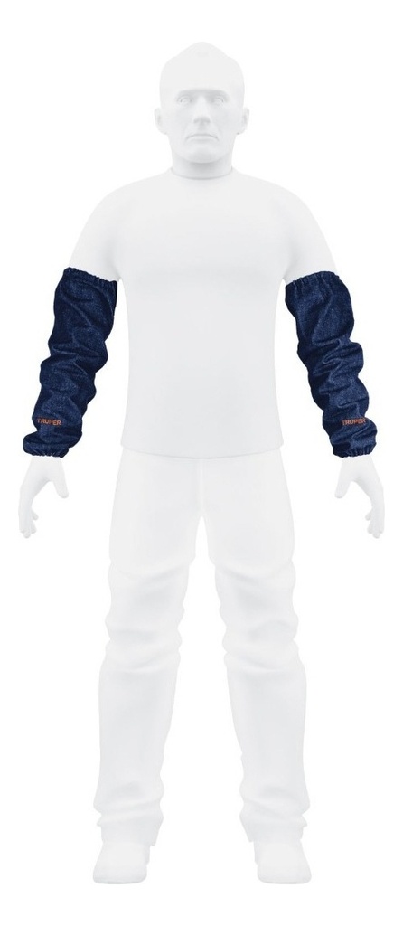 [PROSO-2M] Protección Para Soldar Mangas De Mezclilla Truper 100826 Color Azul