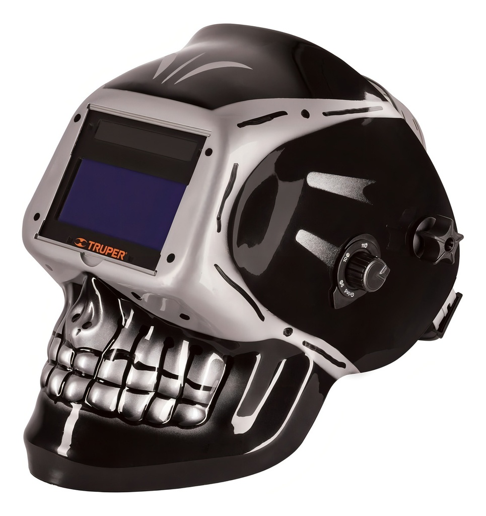 [CAREL-913C] Careta Para Soldar Profesional Sombra 9 A 13 Truper 101111 Color Negro