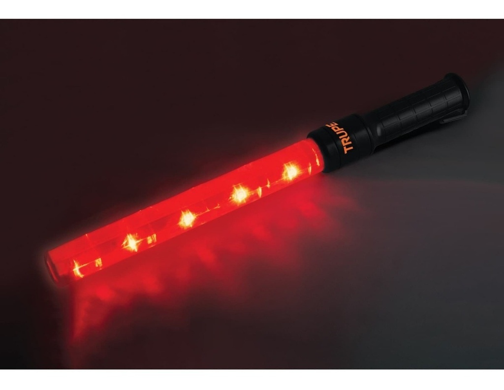 [BADE-52] Bastón De Seguridad De Luz Led 52 Cm Truper 101219 Color De La Luz Rojo