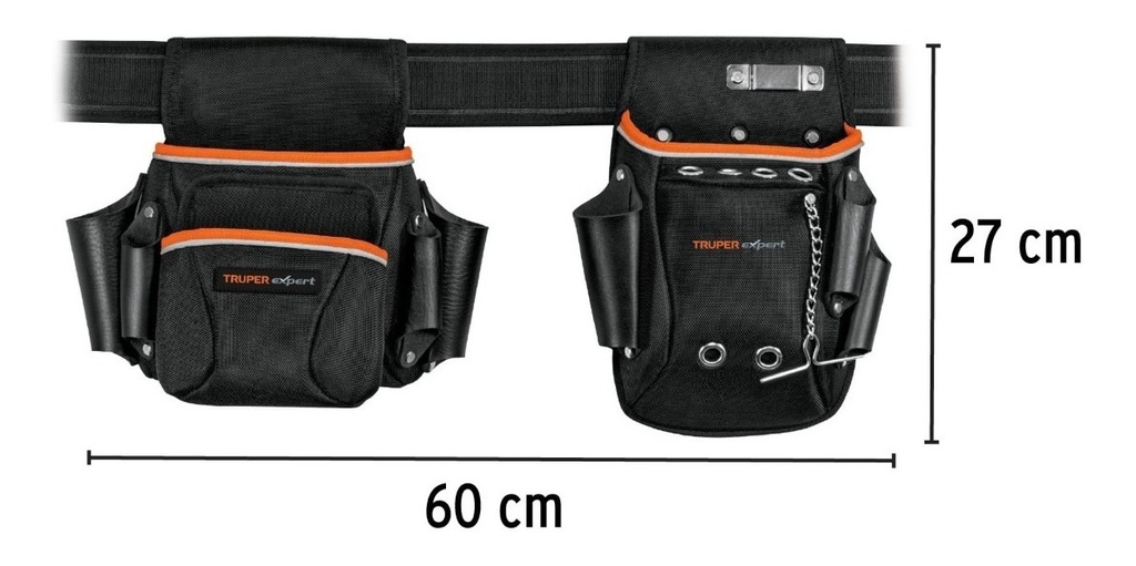 Canana Porta Herramienta Truper 16 Compartimentos Pohe-16nx