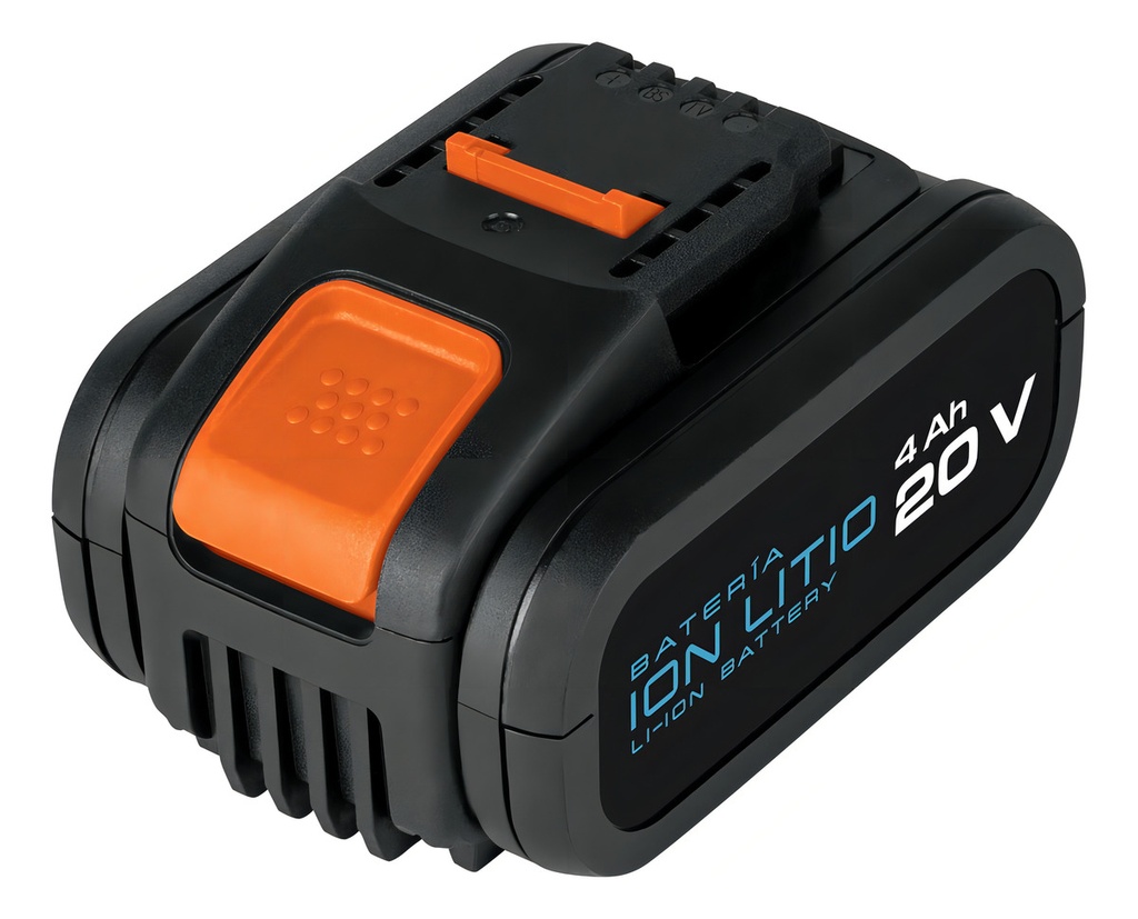 Batería Ión Litio 20 V, 4 Ah, Truper 101822