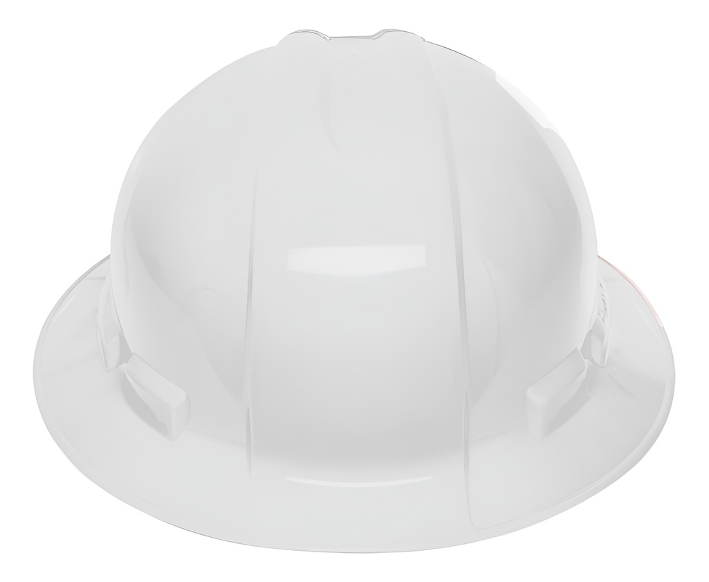 Casco De Seguridad Ala Ancha, Blanco, Truper