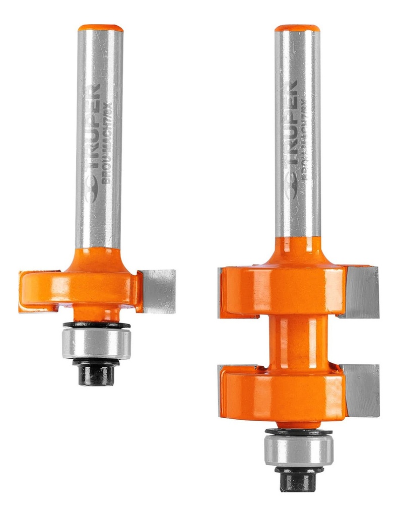 Juego De Machimbrador Con Balero 7/8' Truper 10672