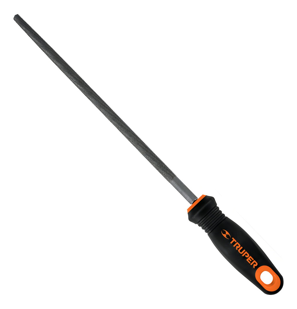 Lima Redonda Bastarda De 10", Mango Comfort Grip Truper