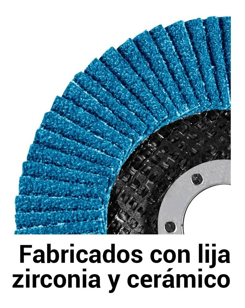 [DLT-1719] Disco Laminado 4-1/2" X 7/8" Grano 120 Truper 11675