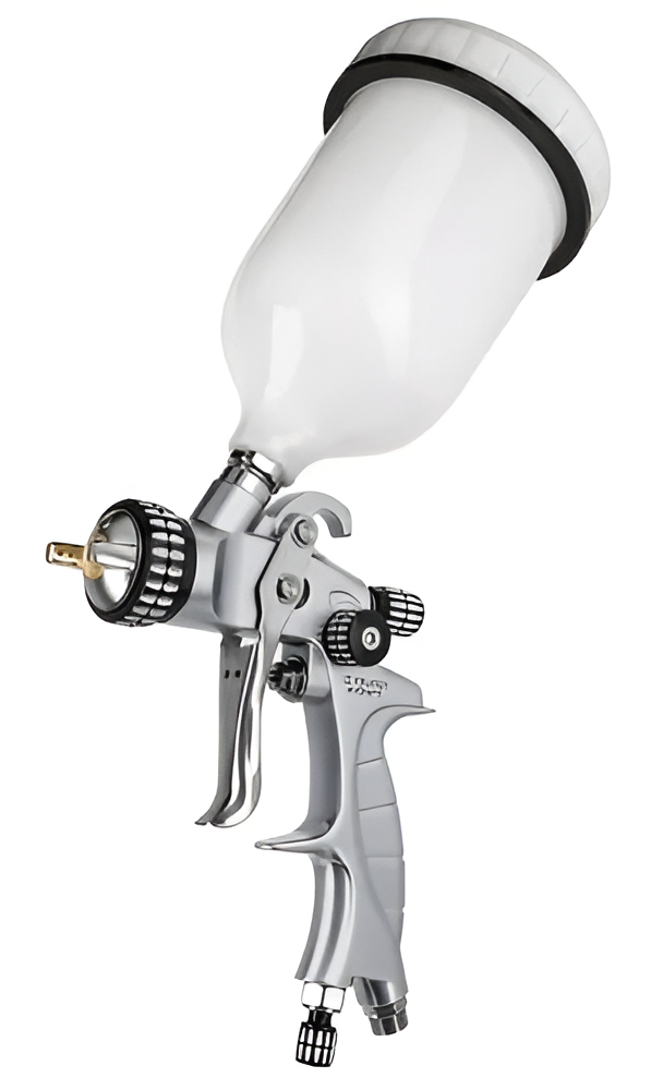 [PIPI-420X] Pistola Pintar Grav. Expert Serie 400 Bajo V Truper 11749 Color Plateado