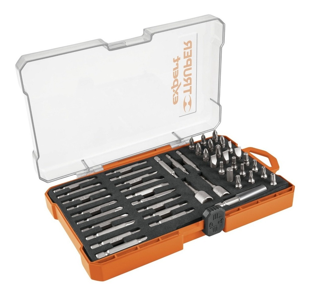 [PUN-47X] Juego De 47 Puntas 1 Y 2 S2 Truper Expert 11895