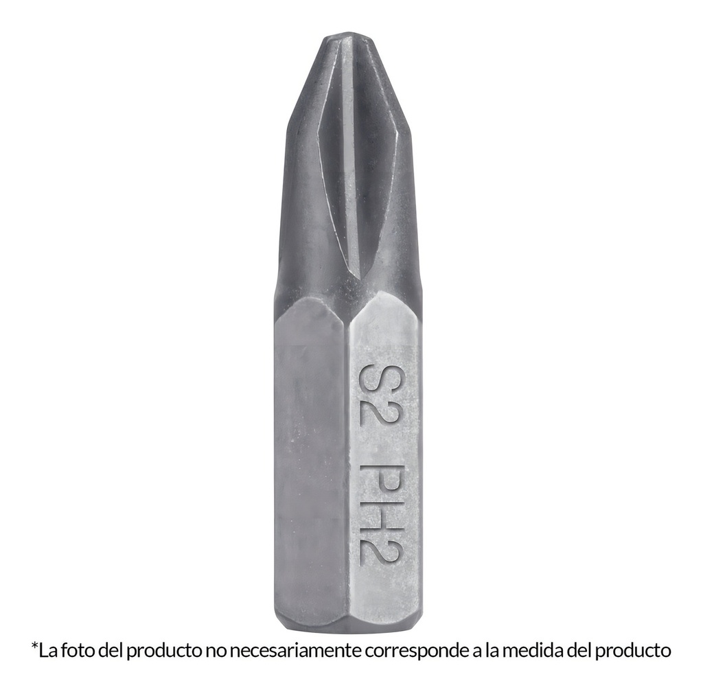 [TR-PUDE-1101] Puntas De Cruz Ph1 Largo 1" 5pz Truper 12140