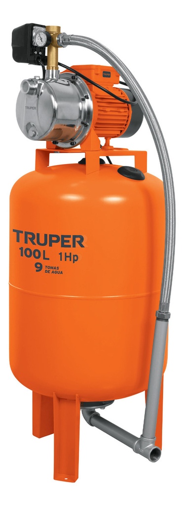 [TR-HIDR-1X100] Bomba Hidroneumatica 1hp 100 L Hidr-1x100 Truper 12255