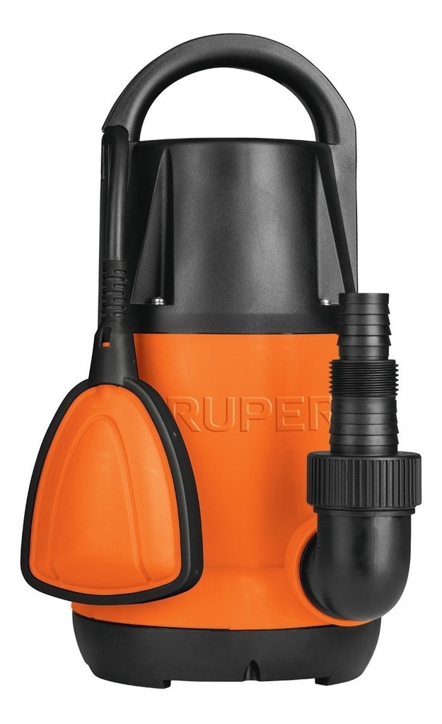 Bomba Sumergible Plástica, 1 Hp Para Agua Limpia, 127 V Truper Bos-1lp