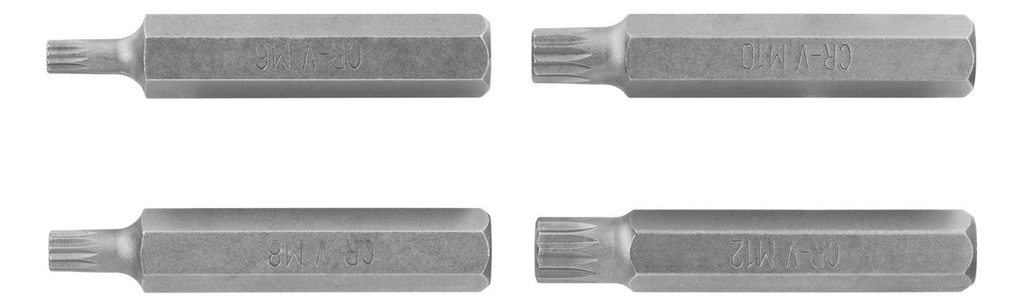 [TR-PUDE-8204] Puntas Bristol Combinadas Largo 3" 4pz Truper 12715
