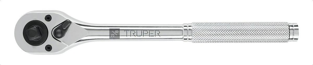 Matraca Doble Cuadro 3/8' - 1/2' 48 Dientes Truper 13413