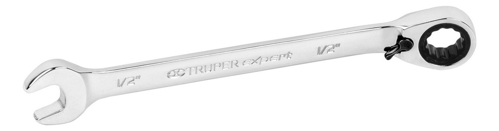 Llave Combinada Con Matraca Reversible 1/2'' Truper 13431