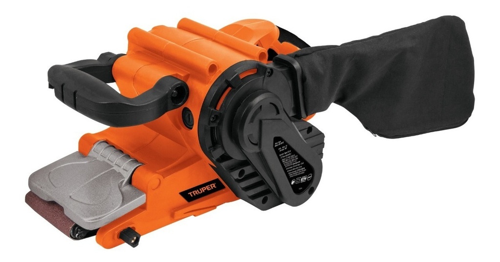 Lijadora Banda Prof. 3' X 21' 1010 W Truper 13448 Naranja 60 Hz