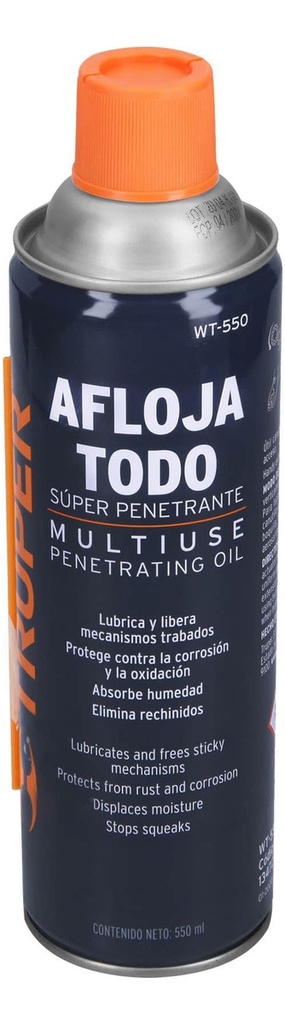 [TR-WT-550] Aflojatodo 550 Ml Truper 13472