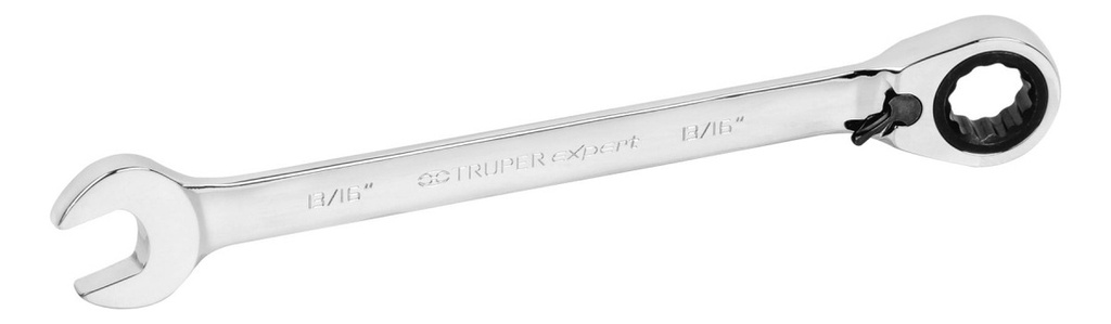 [TR-LL-2026XR] Llave Combinada Con Matraca Reversible 13/16" Truper 13553