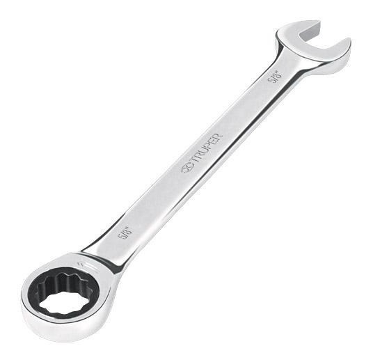 Llave Combinada Con Matraca 1/4'' Truper 13601