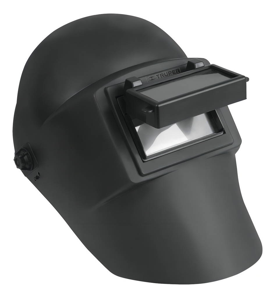 [TR-CASO-3] Careta Para Soldar Con Lente Abatible Truper 13729 Color Negro