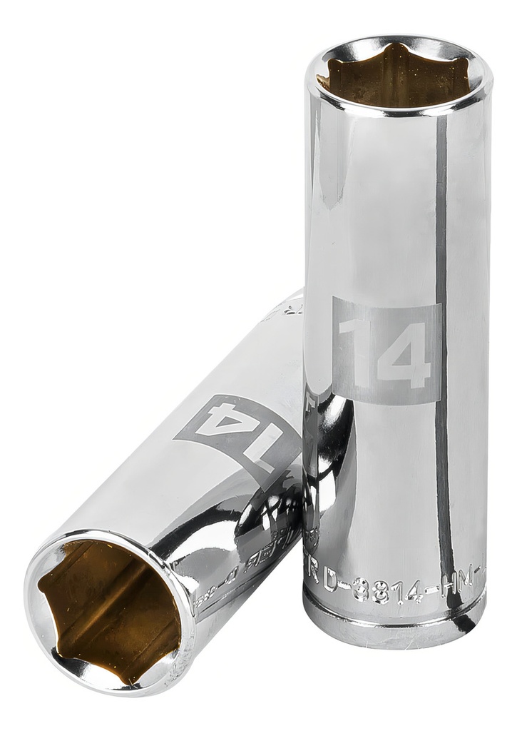 [TR-D-3814-HM-L] Dado Largo 14mm 6 Puntas Cuadro 3/8 Truper