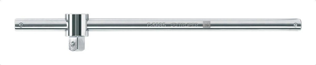 [TR-C-5685] Mango Maneral Barra Corrediza Dado 3/4" 46cm Truper 13912