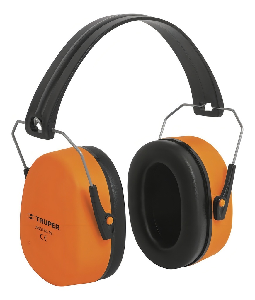 [TR-OAJ-X] Truper Orejera Plegable Ajustable 14007 Color Naranja