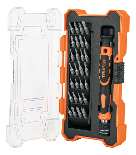 Desarmador De Precisión Con 28 Puntas Intercambiables, 14160