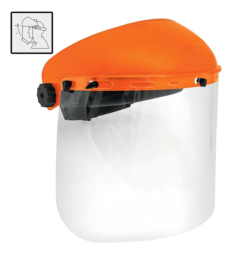 [TR-PF-500] Protector Facial Truper 14221 Color Naranja