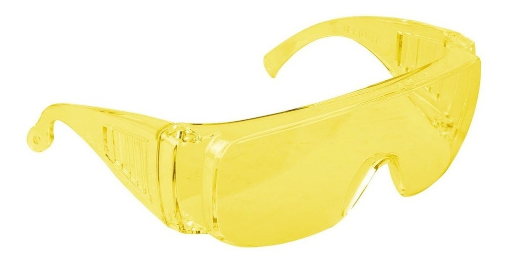 [TR-LEN-SA] Lentes Seguridad Ambar Truper 14254