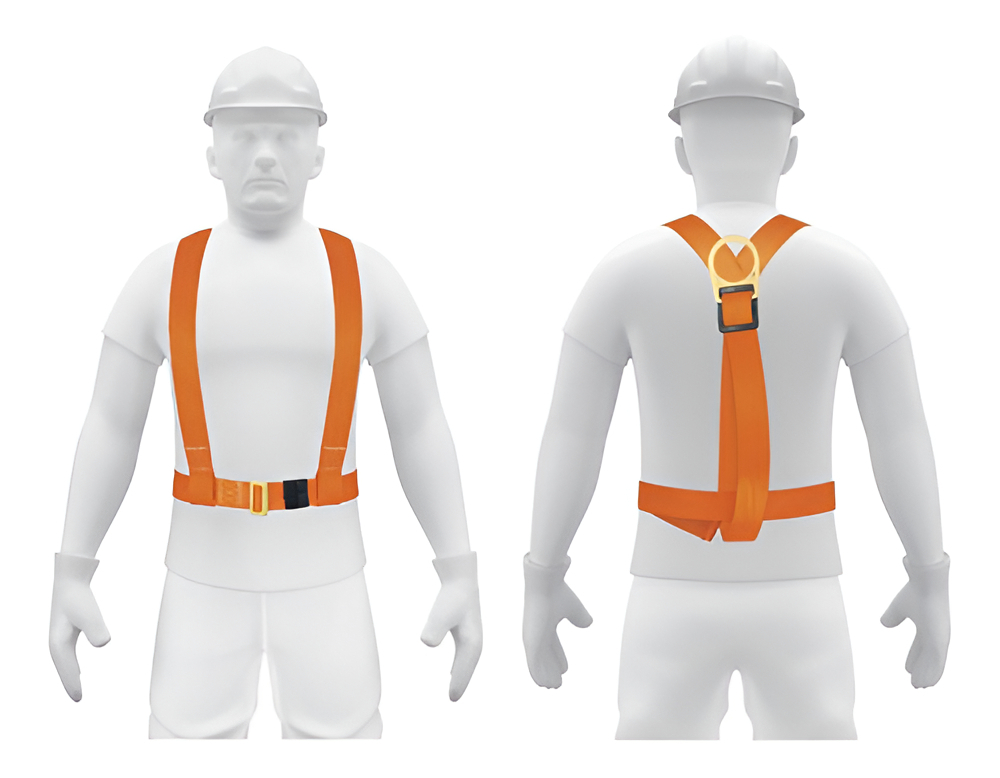 Arnes Pecho 1 Anillo Rescate Truper 14431 Color Naranja Talla 40