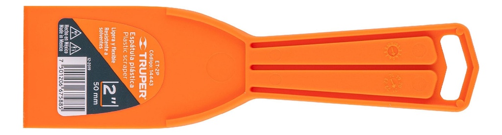 Espatula Plastica 2'' Truper 14443