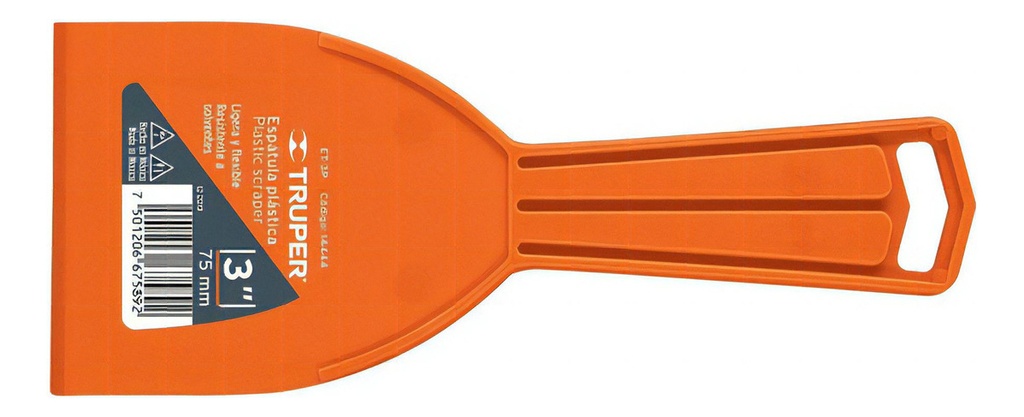 [TR-ET-3P] Espatula Plastica 3" Truper 14444