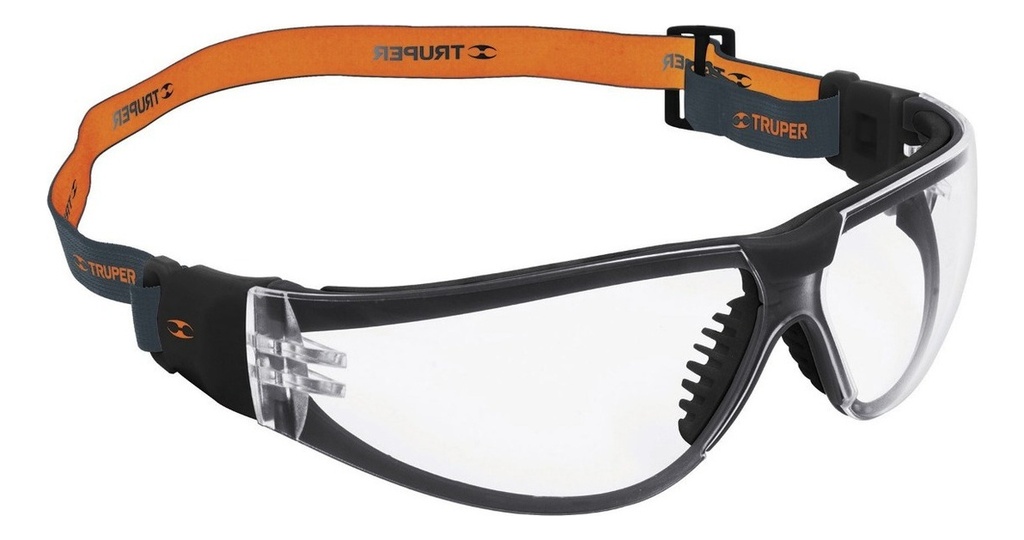 15304 goggle Lentes Seguridad,transparente Banda Elástica Truper