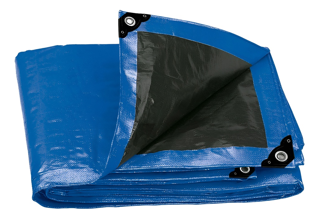Lona Reforzada Azul 2x3m Truper 15369
