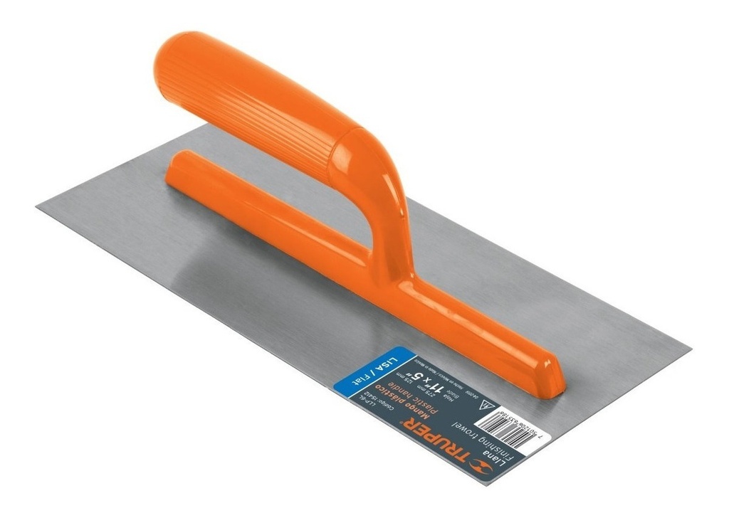 Llana Recta 6 Remaches Plastico Truper 15412