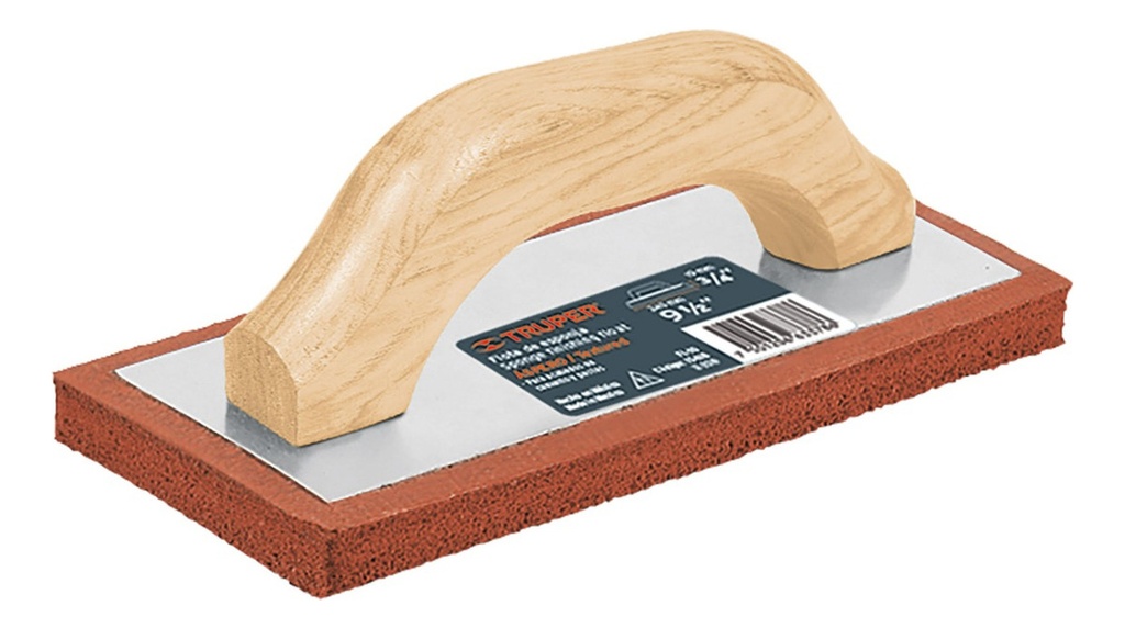 Flota De Esponja 9-1/2' Espesor 3/4' Acabado Truper 15418