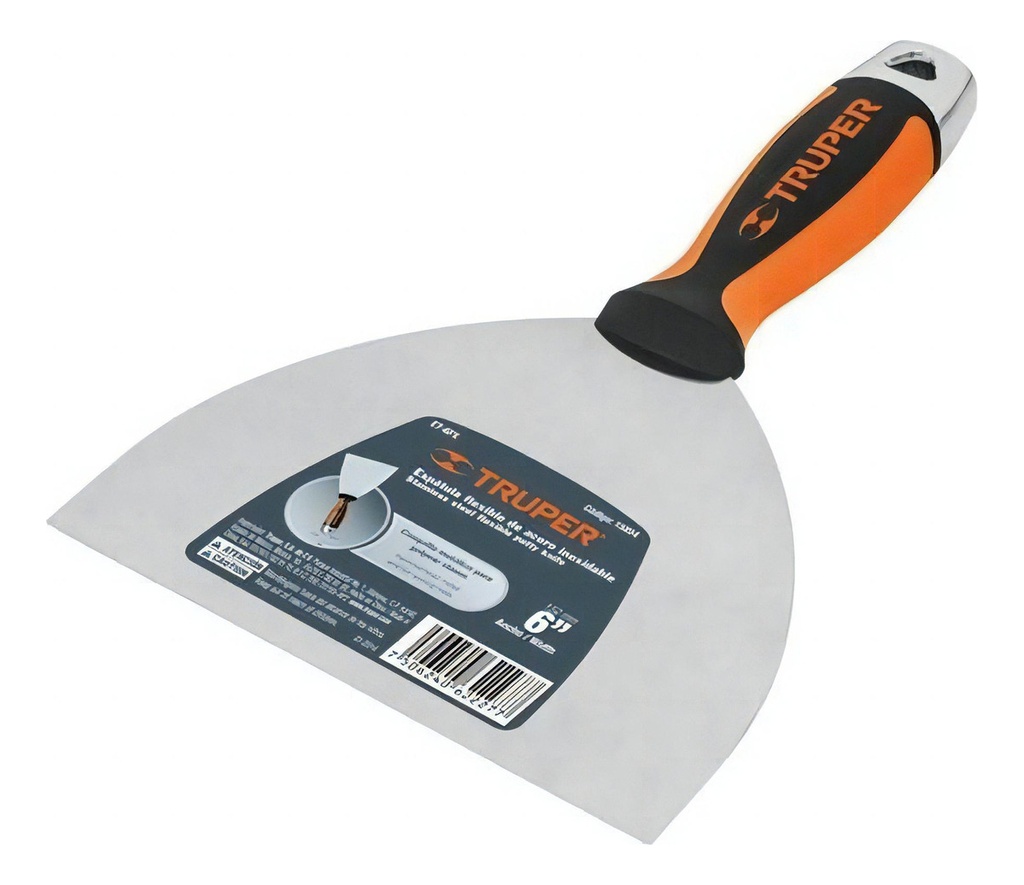 [TR-ET-6FX] Espatula Flexible 6 Truper 15854