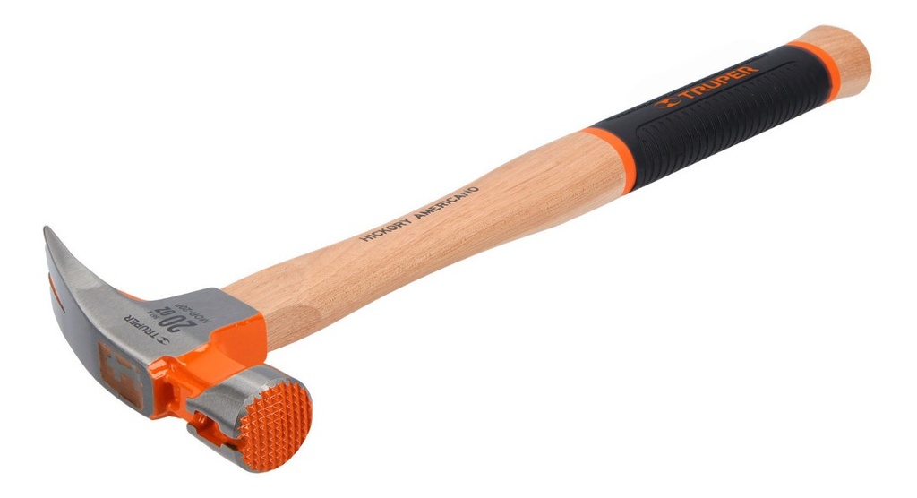[TR-MOR-20F] Martillo Pulido Uña Recta 20 Oz Fresada Mango Truper 16663