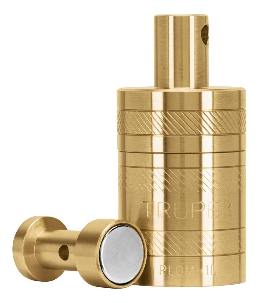 Plomada #1 De Latón Con Centro Truper