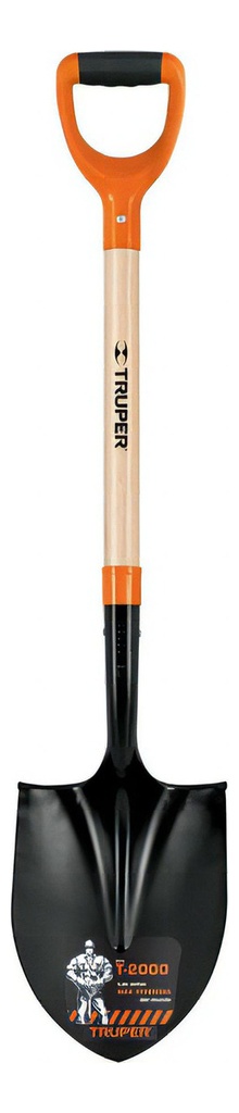 [TR-PRY-P] Pala T-2000 Redonda "y" Truper 17160