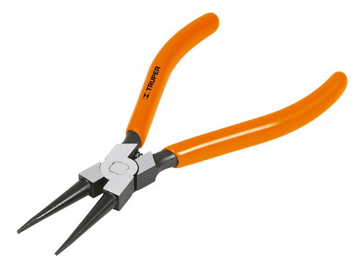 Pinza Anillos Retencion Recta Cerrar 180 Mm Truper 17361