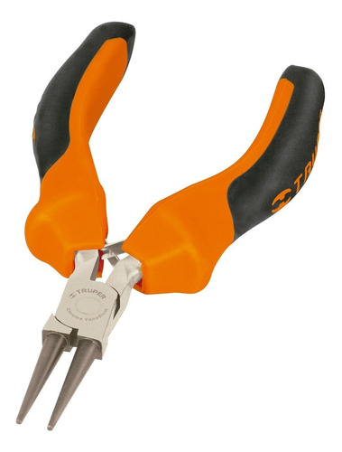 Mini Pinza De Punta Redonda 5" Mango Comfort Grip, Truper