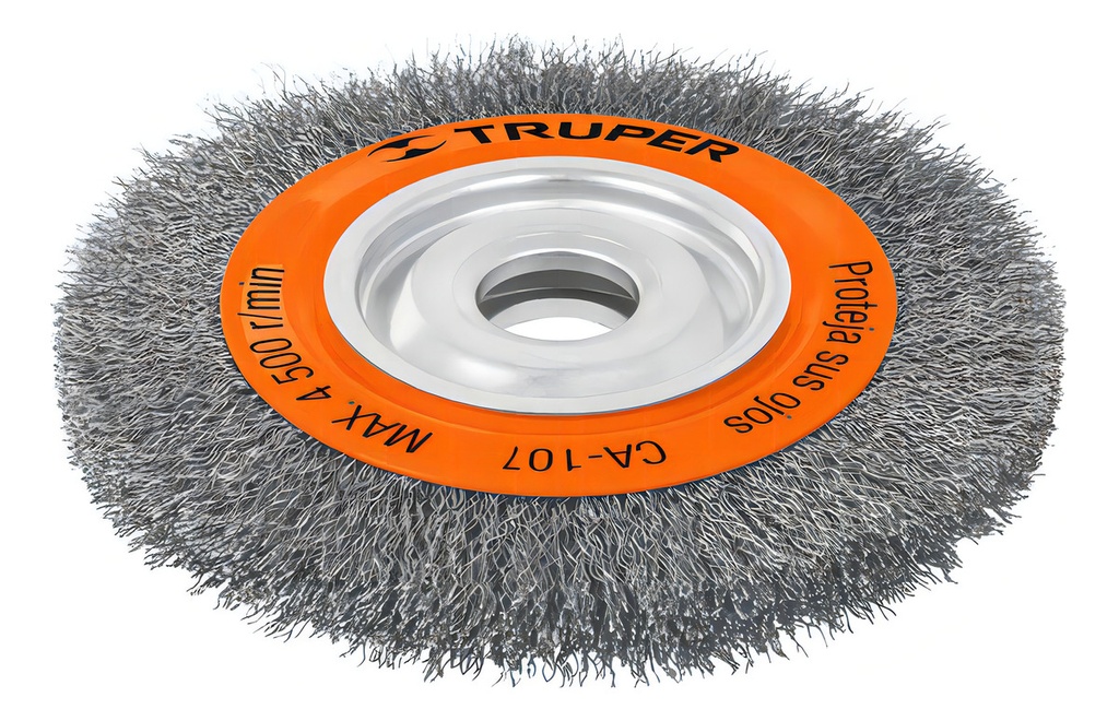 Carda Esmeril 8" X 3/4" Truper 17524 Color Gris
